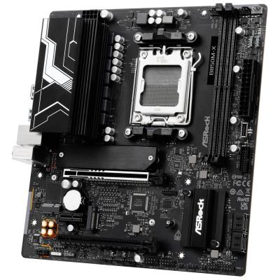 ASRock B850M-X R2.0 / AMD B850 / AM5 / 2x DDR5 DIMM / 2x M.2 / HDMI / DP / USB-C / mATX