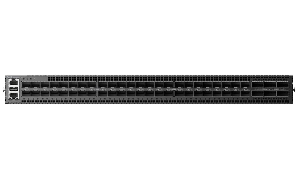 DELL PowerSwitch S4348T, 48x 10GBASE-T, 6x 100GbE QSFP28, IO to PSU, 2xPSU/ SONiC/ 3Y PS NBD on-site