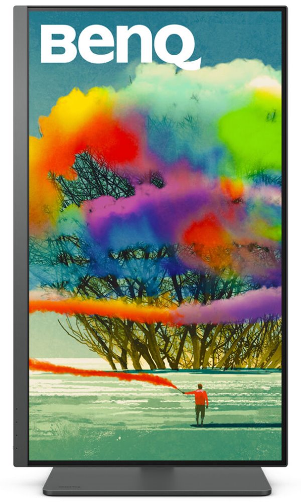 ROZBALENÉ - BENQ 27" LED PD2705U/ FF/ LBL/ IPS panel/ 3840x2160/ 20M:1/ 5ms/ HDMI/ DP/ USB/ repro/ Pivot/ černý