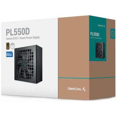 DEEPCOOL zdroj PL550-D / 550W / ATX3.1 / 80+ Bronze