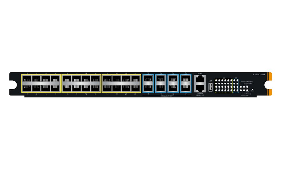 Planet CS6-M24S8X přepínací modul, 24-port 1000X SFP, 8-port 10Gb SFP+, pro CS-6303R
