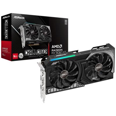 ASRock AMD Radeon RX 9060 XT Challenger 16GB OC  / 16GB GDDR6 / PCI-E / HDMI / 2x DP