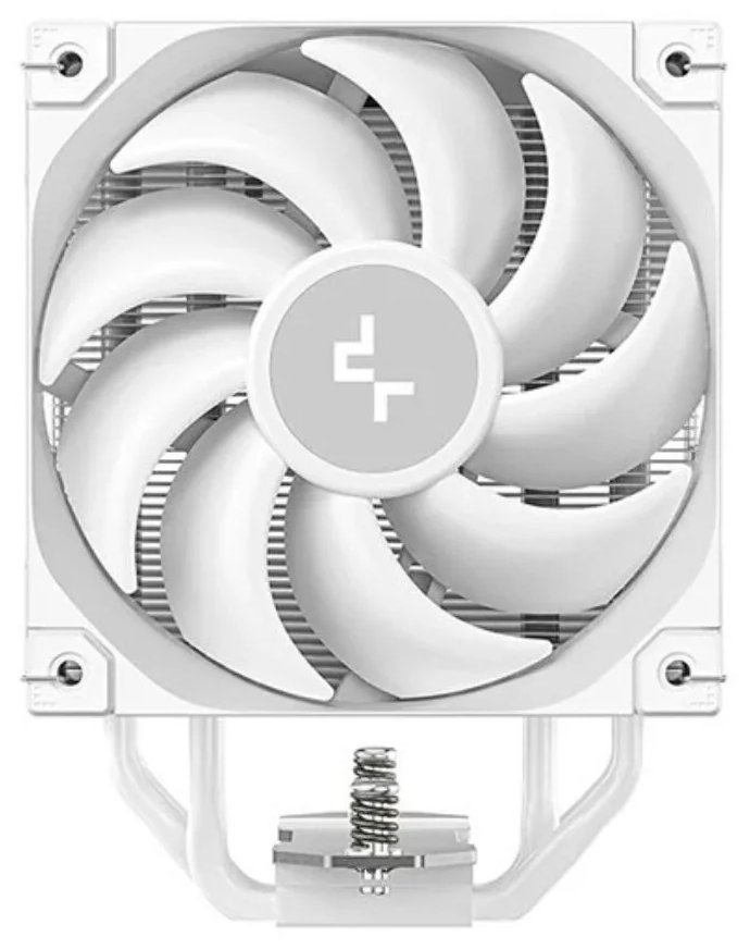 DEEPCOOL chladič AK400 Digital Pro / 120mm fan / 4x heatpipes / PWM / pro Intel i AMD / bílý / dig.disp. více hodnot
