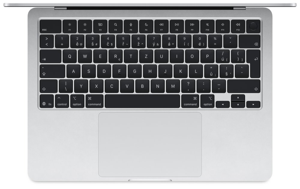 Apple MacBook Air 13,6'' (2025) / M4 / 10C CPU / 10C GPU / 16GB RAM / 512GB SSD / Stříbrný