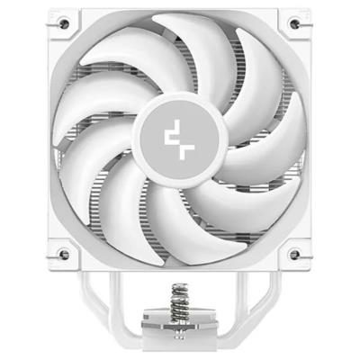 DEEPCOOL chladič AK400 Digital Pro / 120mm fan / 4x heatpipes / PWM / pro Intel i AMD / bílý / dig.disp. více hodnot