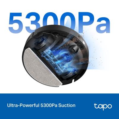 TP-LINK Tapo RV30 Max Plus Robotický vysavač a mop + chytrá nabíjecí stanice s automatickým vyprazdňováním