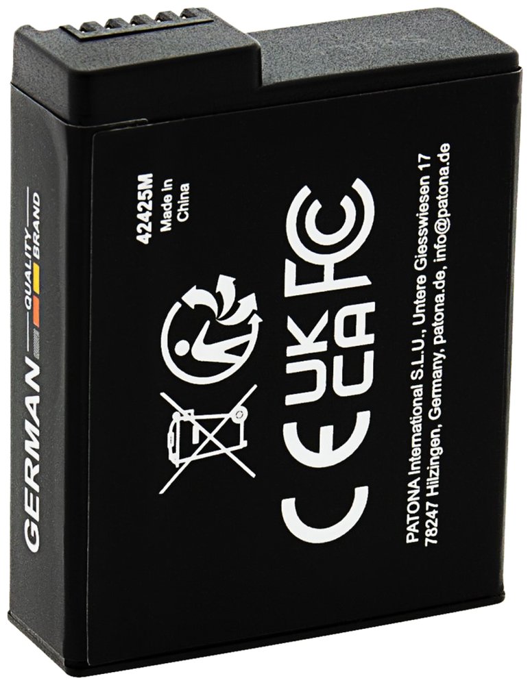 PATONA baterie pro digitální kameru DJI Osmo Action 3 /4 /5 1950mAh Li-Ion 3,87V BCX202 PROTECT