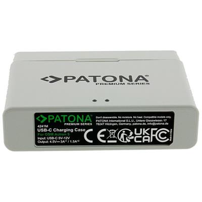 PATONA nabíječka pro digitální kameru BOX DJI Osmo Action 3 / 4 / 5 USB-C