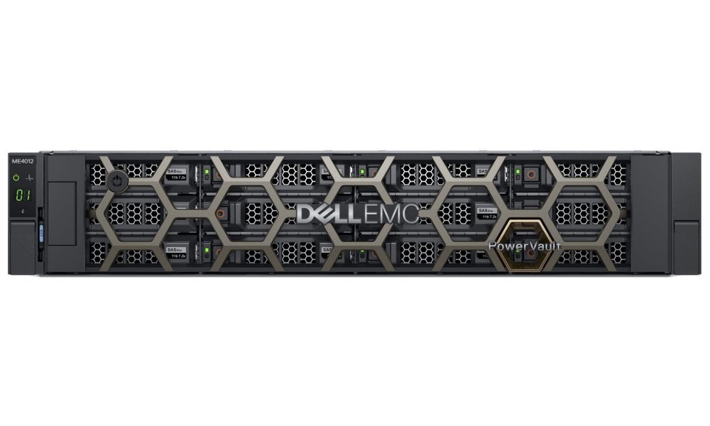 DELL PowerVault ME412/ 12x 16TB 7.2k SAS/ 3Y PS NBD on-site