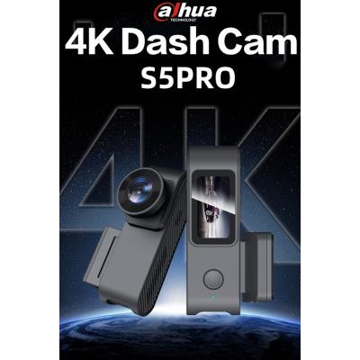 DAHUA kamera do auta S5PRO/ 4K Ultra HD rozlišení/ duální kamera/ USB-C/ Wi-Fi/ microSD slot