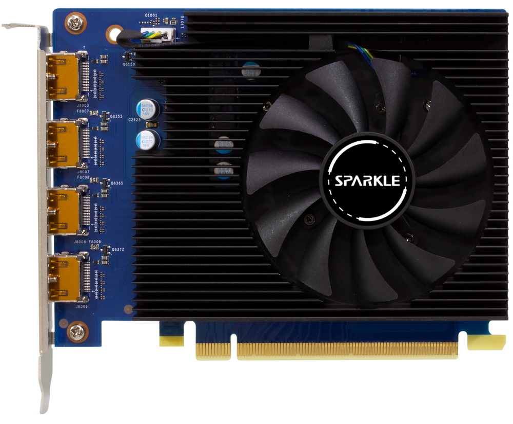 Sparkle Intel Arc A310 Omni View 4GB / 4GB GDDR6 / PCI-E / 4x HDMI