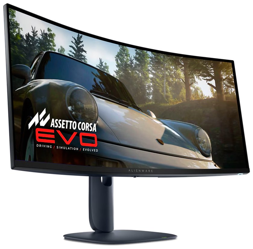 DELL AW3425DW/ Alienware curved / 34" LED/ 21:9/ QD-OLED/ 3440 x 1440/240Hz/ 0.03ms/1x USB/USB-C/1x DP/ 2x HDMI/3Y Bas