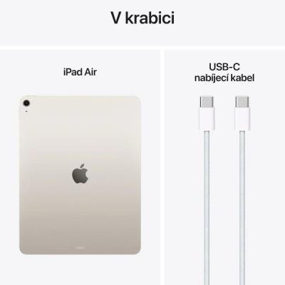 Apple iPad Air 13" (2025) / 256GB / M3 / WiFi / Hvězdně bílý