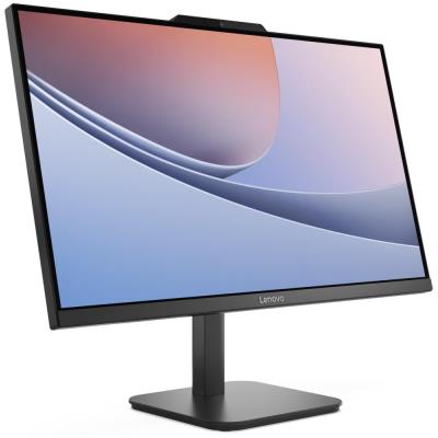 Lenovo V100/ AiO/ N100/ 8GB DDR4/ 256 GB SSD/ Intel UHD/ 23,8"FHD,matný/ W11P/ kbd+myš/ černý
