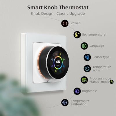 IMMAX NEO LITE SMART termostat pro elektrické podlahové topení 16A, Wi-Fi, TUYA