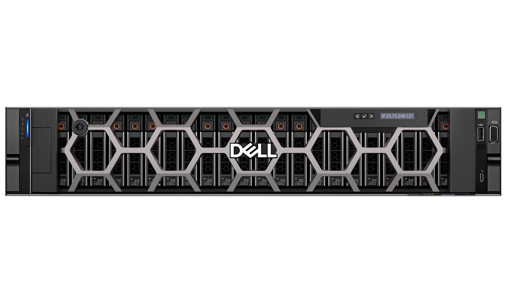 DELL PowerEdge R7625/ 12x 3.5"/ 2x Epyc 9124/ 128GB/ 2x 480GB SSD + 6x 16TB/ H755/ 2x 1100W/ iDRAC 9 Ent./ 3Y PS NBD NBD