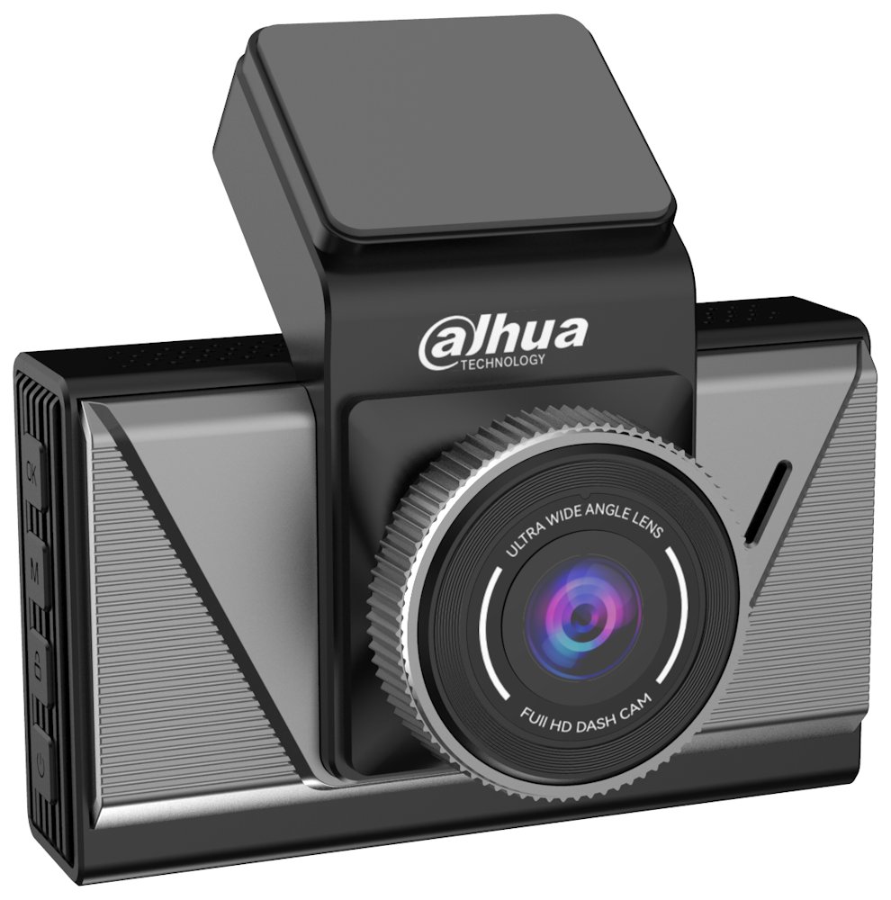 DAHUA kamera do auta S100/ 2K rozlišení/ duální kamera/ GPS/ USB-C/ Wi-Fi/ 4G/ microSD slot