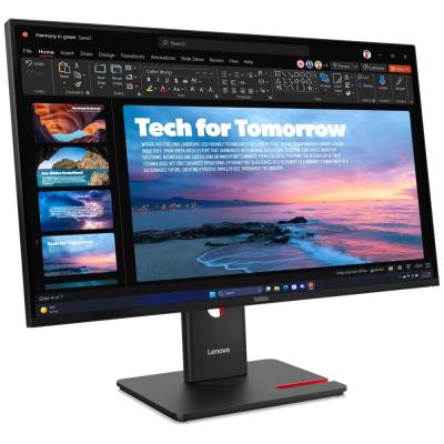 Lenovo T27QD-40/ 27" IPS/ 2560x1440/ 16:9/ 350cd/m2cmd/ 1500:1/ 4ms/ HDMI/ DP/ USB/PIVOT