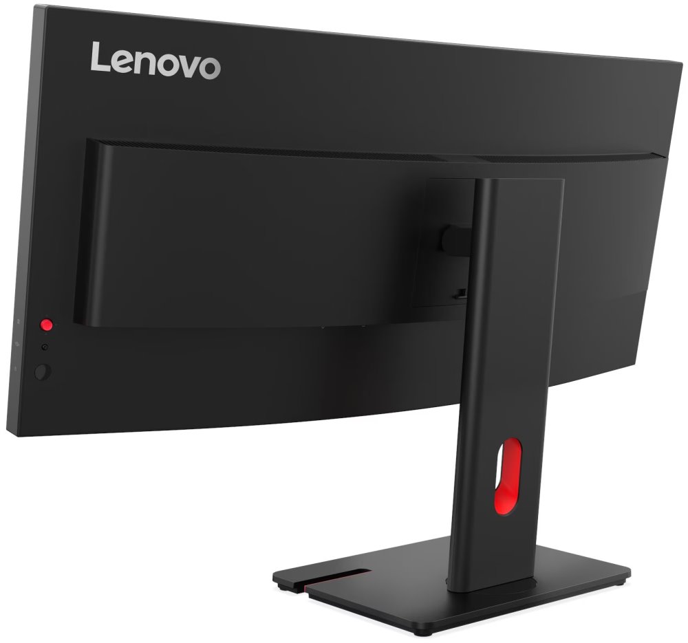 Lenovo T34WD-40/ 34" VA, prohnutý/ 3440x1440/ 21:9/ 300cd/m2cmd/ 3000:1/ 4ms/ HDMI/ DP/ USB/ RJ45/ VESA/ černý