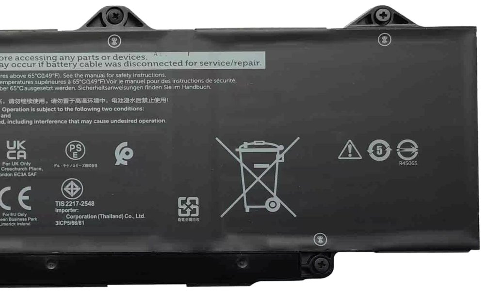 DELL baterie 3-článková 54Wh Li-Ion pro Latitude 5340,5440,5450,550