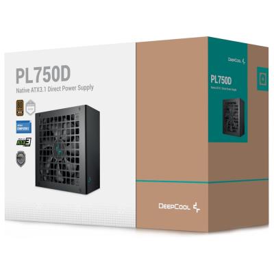 DEEPCOOL zdroj PL750-D / 750W / ATX3.1 / 80+ Bronze