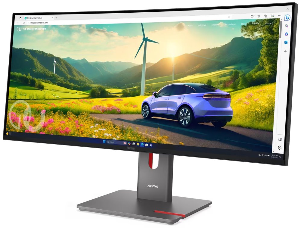 Lenovo P34WD-40/ 34" ECO-IPS/ 3440x1440/ 21:9/ 350cd/m2cmd/ 2000:1/ 4ms/ HDMI/ DP/ USB/ RJ45/ VESA/ černý