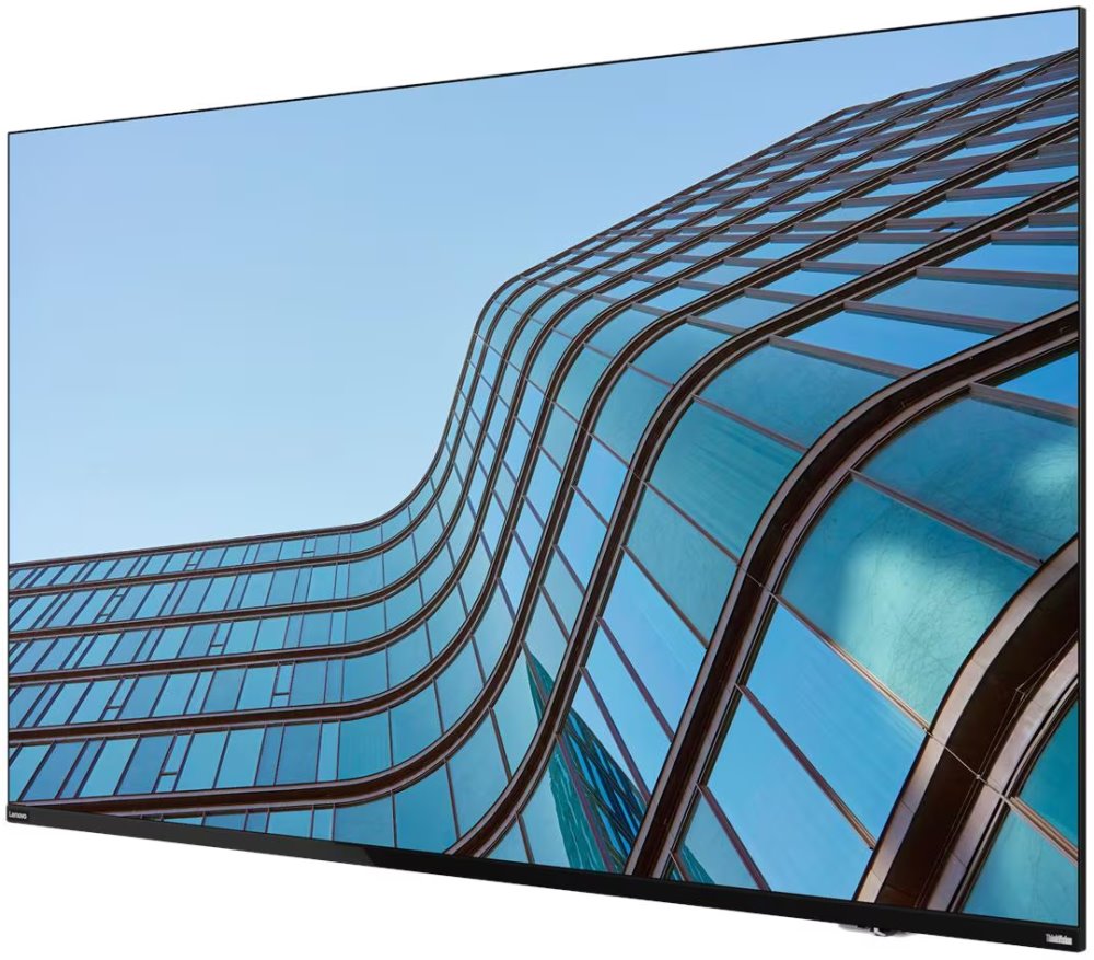 Lenovo ThinkVision E55/ 55" IPS/ 3840x2160/ 16:9/ 400cd/m2cmd/ 5000:1/ 8ms/ HDMI/ DP/ USB/ RJ45/ VESA/ černý