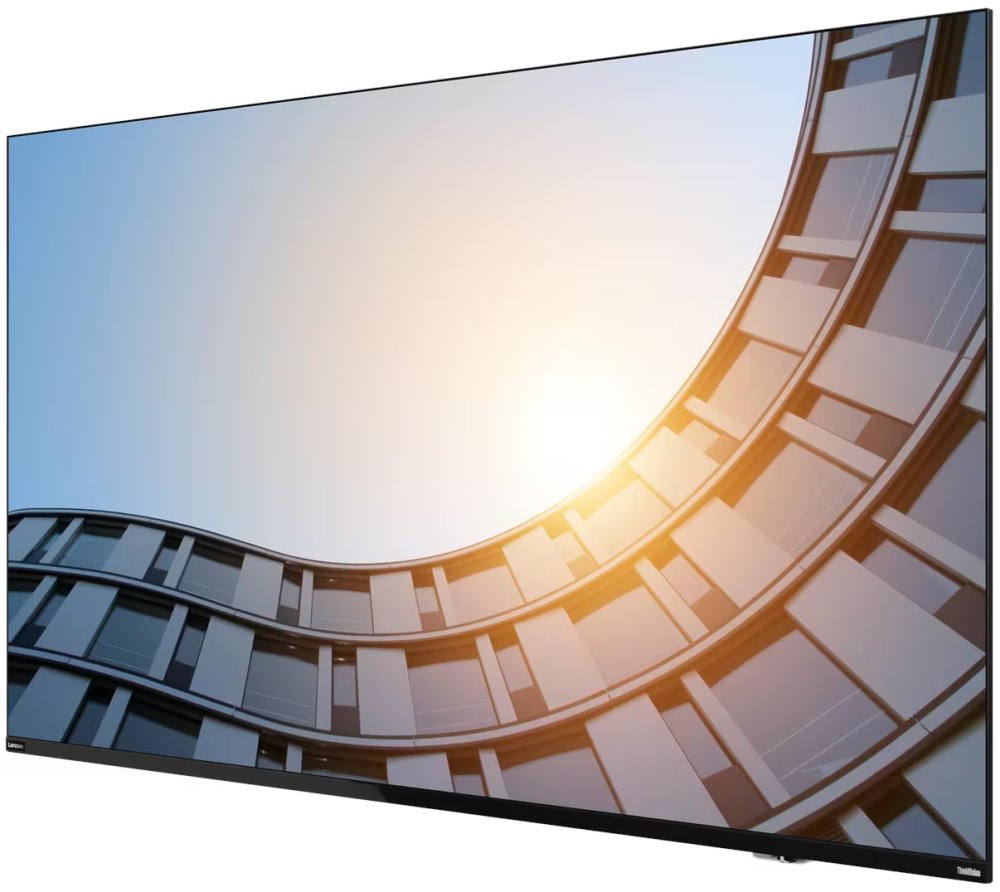 Lenovo ThinkVision E65/ 65" IPS/ 3840x2160/ 16:9/ 400cd/m2cmd/ 5000:1/ 8ms/ HDMI/ DP/ USB/ RJ45/ VESA/ černý