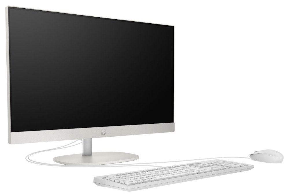 HP ProOne 245 G10/ AiO/ Ryzen 3 7320U/ 8GB/ 512GB SSD/ Radeon™Graphics/ 23,8"FHD,matný/ bez OS/ kbd+myš/ bílý