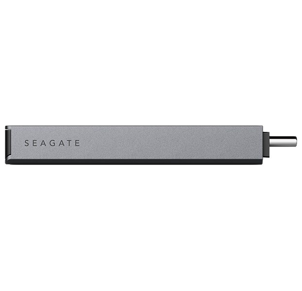 SEAGATE Ultra Compact 1TB SSD / STMX1000400 / externí / USB-C / IP54 / šedá