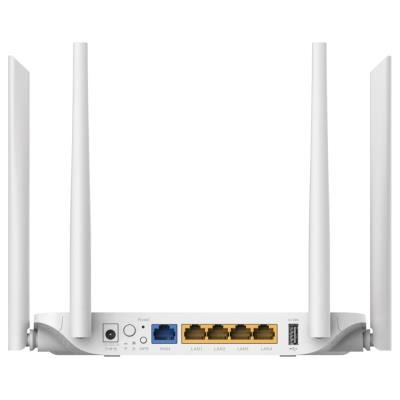 OPRAVENÉ - STRONG dvoupásmový router 1200S/ Wi-Fi stand. 802.11a/b/g/n/ac/ 1200 Mbit/s/ 2,4GHz a 5GHz/ 4x LAN/ 1x WAN/ 1...