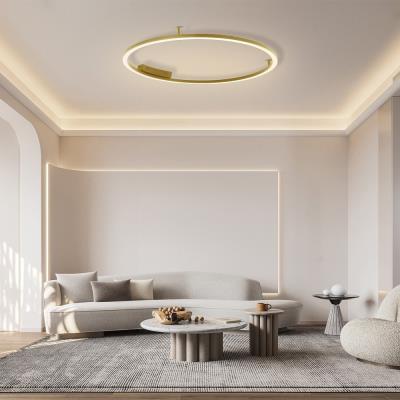 IMMAX NEO FINO SMART LED stropní (nástěnné) svítidlo zlaté 120cm 72W 4752lm, DO, Zigbee 3.0 TUYA
