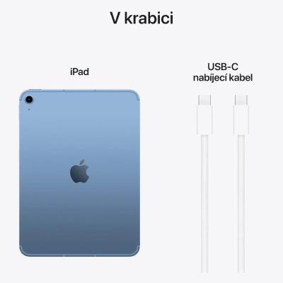 Apple iPad 11" (2025) / 512GB / A16 Bionic / WiFi + Cellular / Modrý