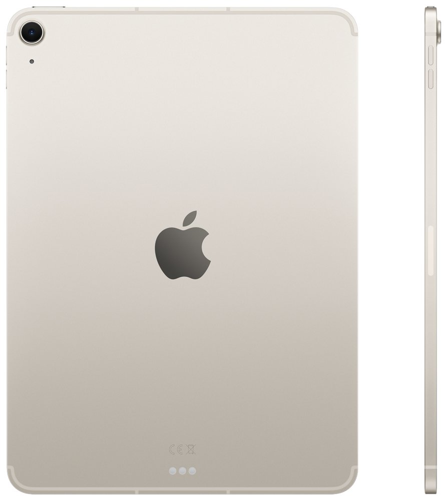 Apple iPad Air 11" (2025) / 512GB / M3 / Wifi + Cellular / Hvězdně bílý