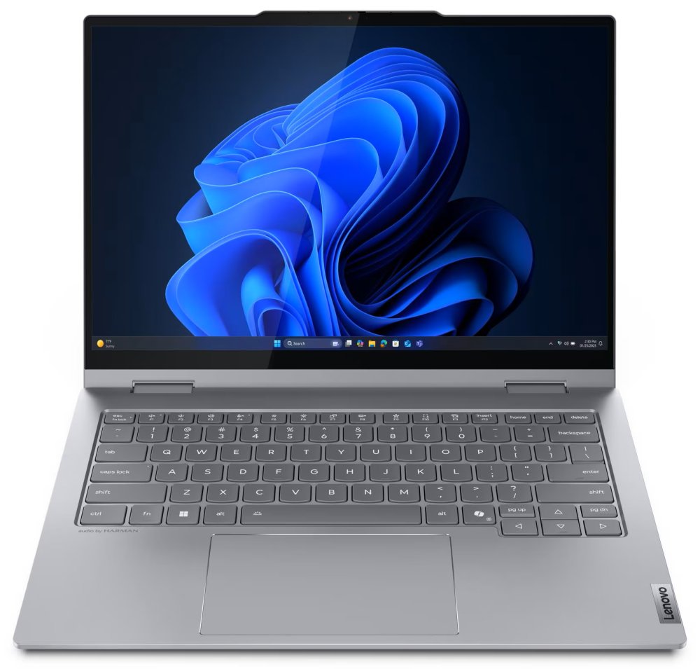Lenovo ThinkBook 14 2-in-1 G5 IAU/ Ultra 5-225U/ 16GB DDR5/ 512GB SSD/ Intel Graphics/ 14"WUXGA,touch/ W11P/ šedý