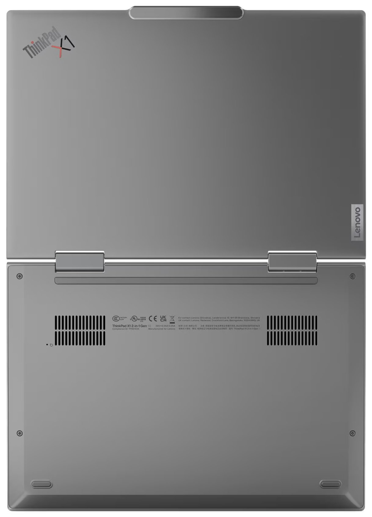 Lenovo X1 2-in-1 Gen 10/ Ultra 7-258V/ 32GB LPDDR5x/ 2TB SSD/ Intel Graphics/ 14"WUXGA,touch/ W11P/ šedý