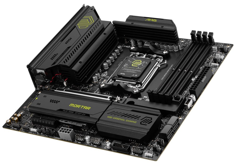 MSI MAG B850M MORTAR WIFI / AMD B850 / AM5 / 4x DDR5 / M.2 / WiFi / mATX