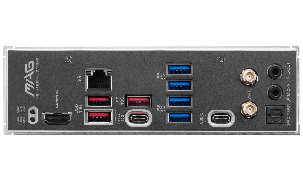 MSI MAG B850M MORTAR WIFI / AMD B850 / AM5 / 4x DDR5 / M.2 / WiFi / mATX