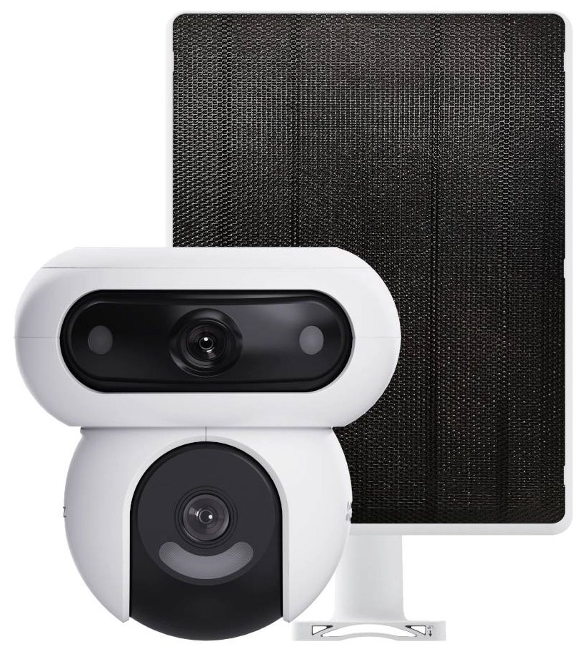 EZVIZ IP kamera HB90 kit/ PTZ/ Wi-Fi/ 2x 4Mpix/ krytí IP65/ duál objekt. 2,8 + 6mm/ H.265/ IR až 35m/ + 8W solární panel