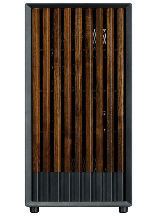 Zalman skříň P10 Namu / miniT/ 3x120mm fan / USB 3.0 / USB-C / dřevěné doplňky / černá