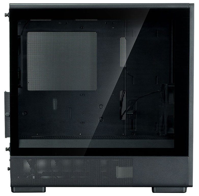 Zalman skříň P10 Namu / miniT/ 3x120mm fan / USB 3.0 / USB-C / dřevěné doplňky / černá