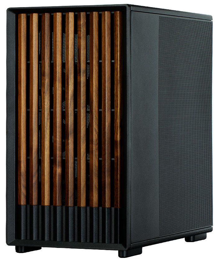 Zalman skříň P10 Namu / miniT/ 3x120mm fan / USB 3.0 / USB-C / dřevěné doplňky / černá