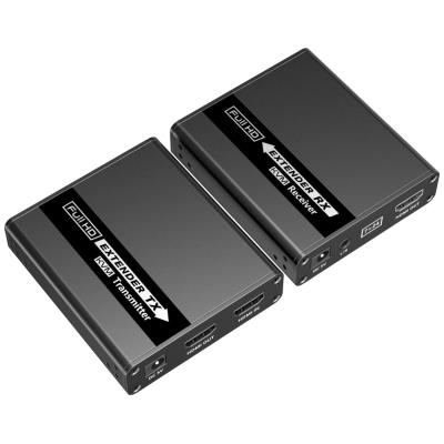 PremiumCord HDMI KVM extender 4K a FULL HD 1080p na 70m s přenosem USB