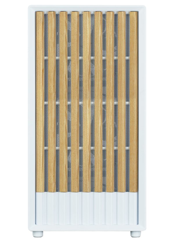 Zalman skříň P10 Namu / miniT/ 3x120mm fan / USB 3.0 / USB-C / dřevěné doplňky / bílá