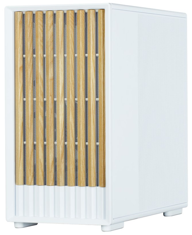 Zalman skříň P10 Namu / miniT/ 3x120mm fan / USB 3.0 / USB-C / dřevěné doplňky / bílá