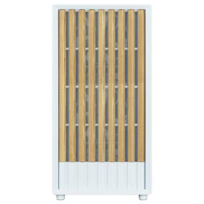 Zalman skříň P10 Namu / miniT/ 3x120mm fan / USB 3.0 / USB-C / dřevěné doplňky / bílá