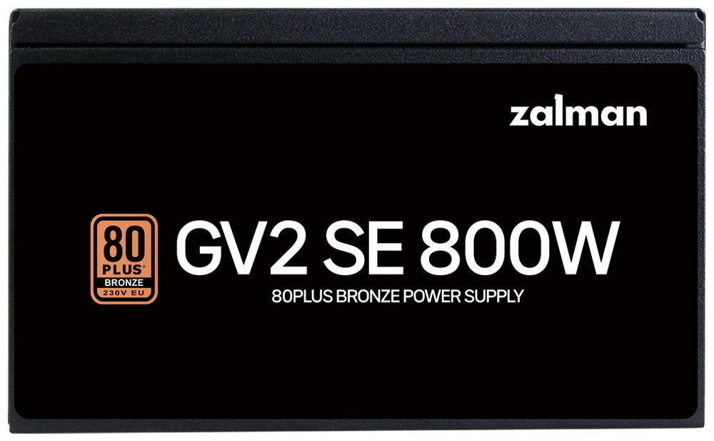 Zalman zdroj ZM800-GV2SE 800W/ ATX / akt. PFC / 120mm ventilátor / 80PLUS