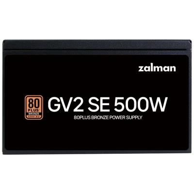 Zalman zdroj ZM500-GV2SE 500W/ ATX / akt. PFC / 120mm ventilátor / 80PLUS