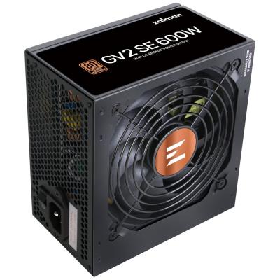 Zalman zdroj ZM600-GV2SE 600W/ ATX / akt. PFC / 120mm ventilátor / 80PLUS