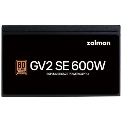 Zalman zdroj ZM600-GV2SE 600W/ ATX / akt. PFC / 120mm ventilátor / 80PLUS